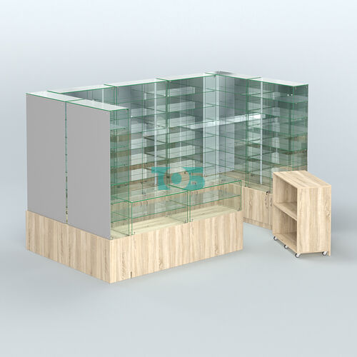 Павильон ИСТРА (глубина витрин-300мм) №3г (5, 94 кв.м)