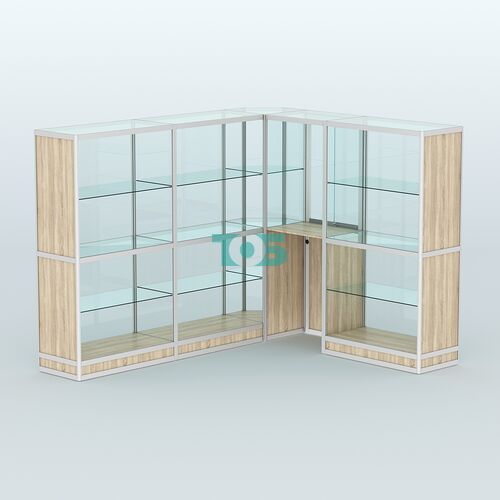 Павильон из профиля угловой №3г (5,5 кв.м)