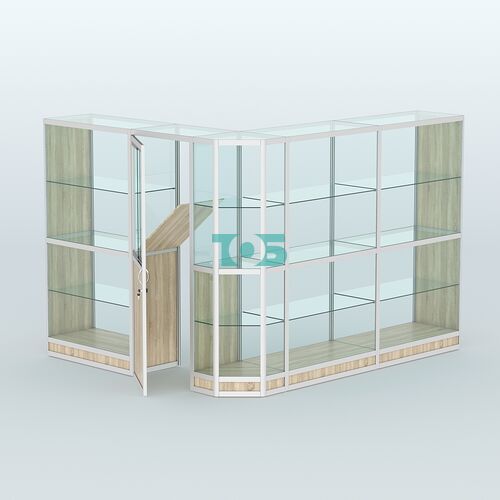 Павильон из профиля угловой №3г (5,5 кв.м)