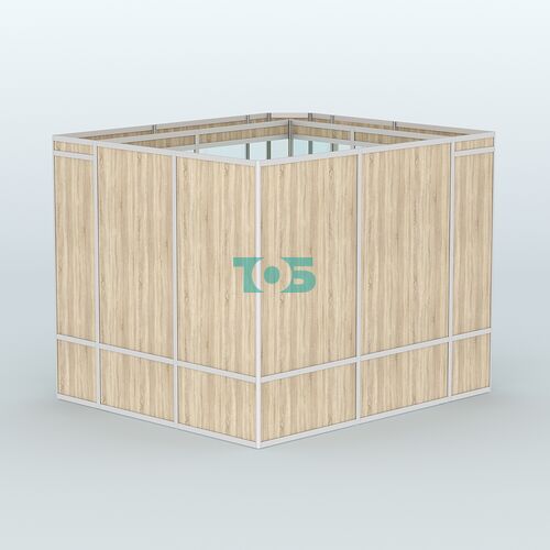 Павильон из профиля угловой №6а (5,5 кв.м)