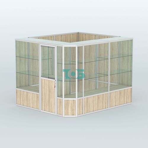 Павильон из профиля угловой №6б (5,5 кв.м)