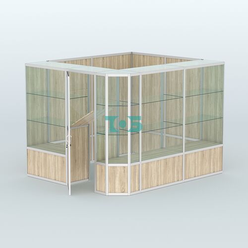 Павильон из профиля угловой №6б (5,5 кв.м)