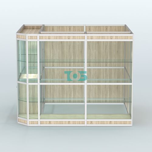 Павильон из профиля угловой №6в (5,5 кв.м)