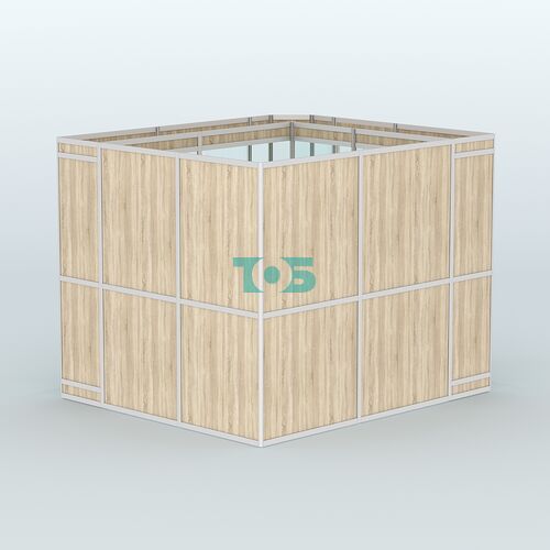 Павильон из профиля угловой №6в (5,5 кв.м)