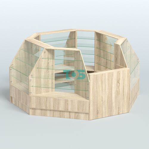 Низкий торговый остров серии Алмаз №1 малый