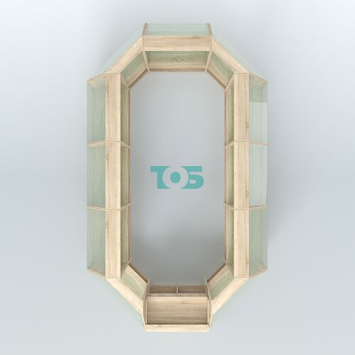 Низкий торговый остров серии Алмаз №4 большой