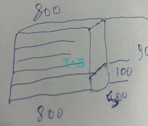 Прилавок "Фаберлинк" №5-800