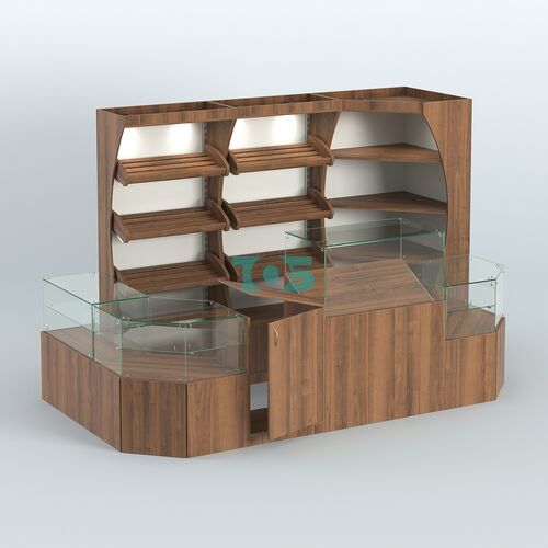 Угловой павильон для небольшого магазина по продаже хлеба и выпечки №2