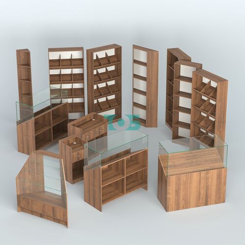 Угловой павильон из ДСП для торговли хлебом и выпечкой №5