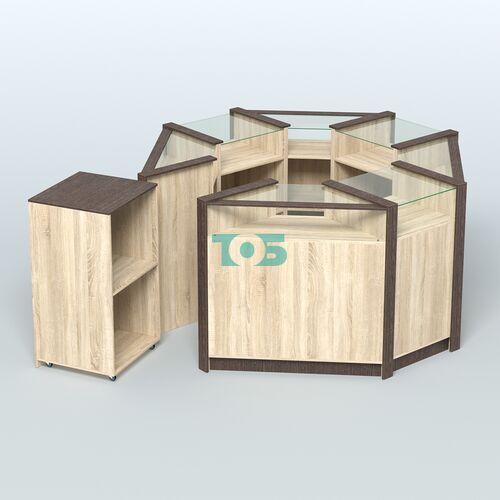 Торговый островок небольшой в стиле ЛОФТ №1 (4,72 кв.м)