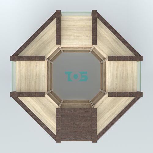 Торговый островок небольшой в стиле ЛОФТ №1 (4,72 кв.м)