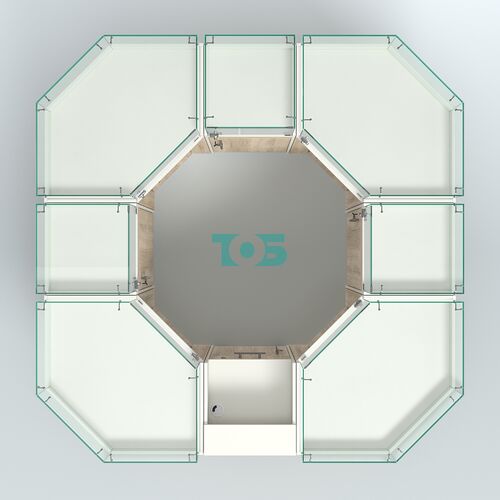 Торговый островок GOLD №2 восьмиугольный (4,04 кв.м)