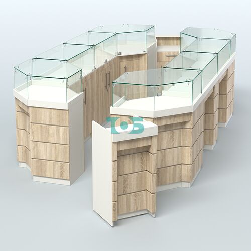 Торговый островок GOLD №5 (6,75 кв.м)