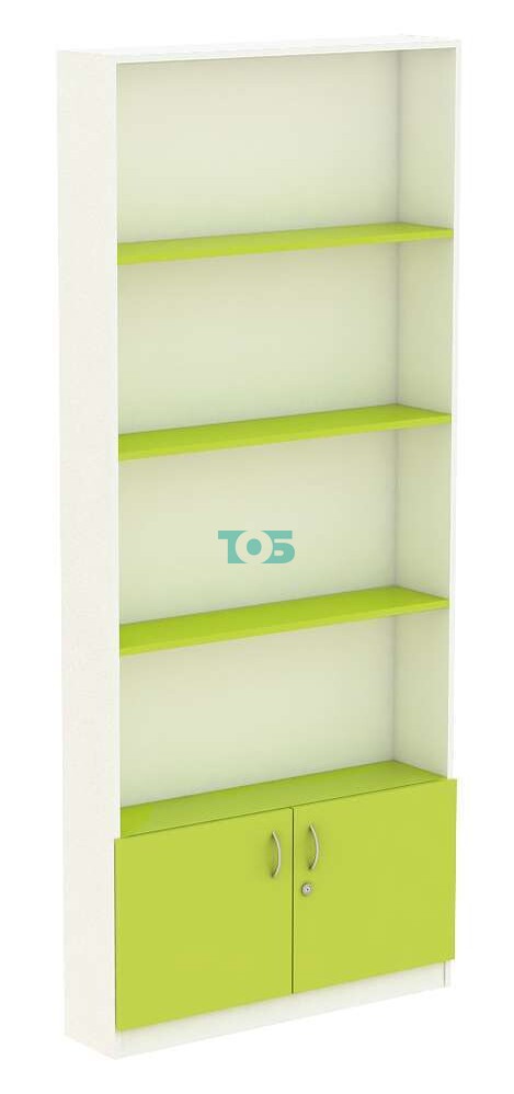 Недорогой узкий стеллаж с накопителем для аптеки ЛАЙМ-СЭН-1-200