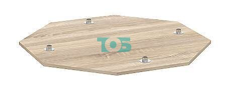 Дополнительная полка с крепежом для стеллажа ОКТАГОН