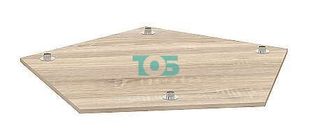 Дополнительная полка с крепежами для стеллажа ПЕНТАГОН