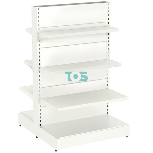 Стеллаж металлический островной №1-ОСТ-1.6-1