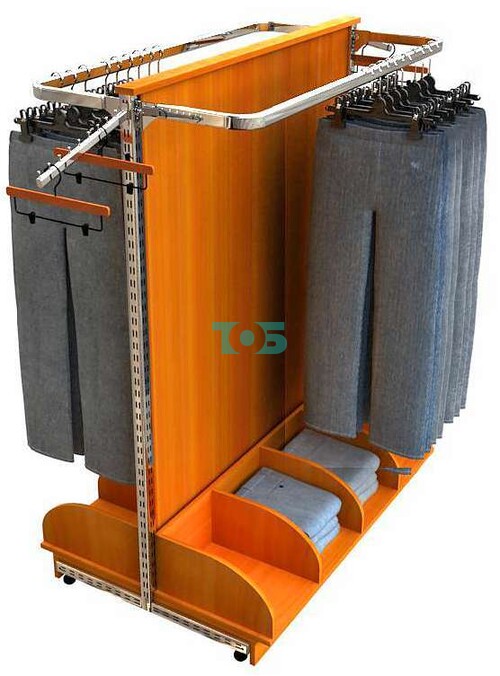 Островная система ЭЛЕГАНТ с полками под джинсы №2