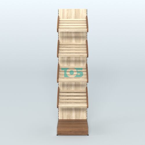 Торговый стеллаж узкий для хлеба и выпечки Феникс №5