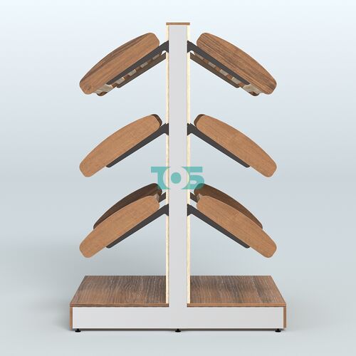 Стеллаж для хлеба и выпечки островной низкий СХОН-01