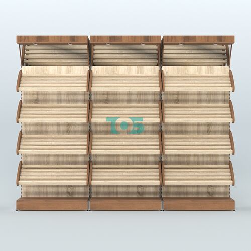 Стеллаж для хлеба и выпечки трехсекционный Феникс №7