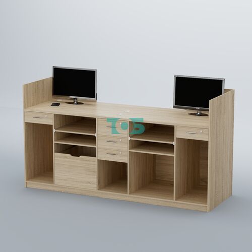 Ресепшен Атлант с накладными планками №6