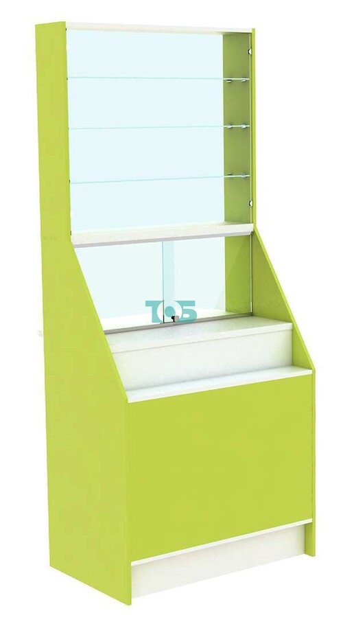 Кассовая витрина первой линии серии АЛМАЗ - ЛАЙМ №3