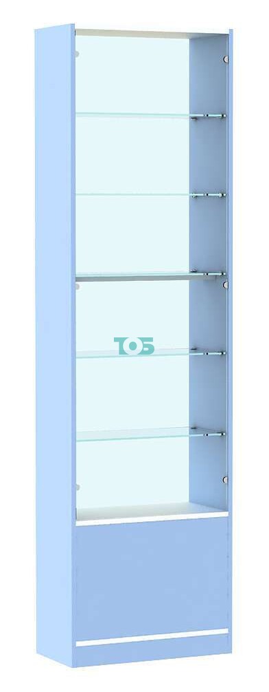 Аптечная витрина первой линии узкая серии СЭСП - ГОЛУБОЙ ГОРИЗОНТ №2-300