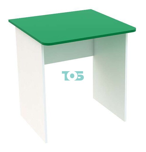 Хозяйственный квадратный стол для аптеки ИЗУМРУД-С-01