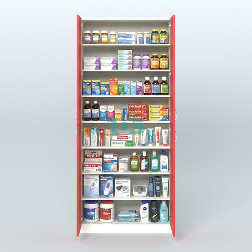 Шкаф для аптек с полками №2