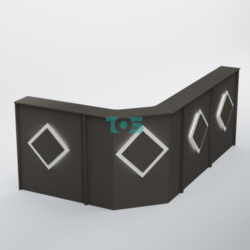 Ресепшен угловой большой РОМБ №4