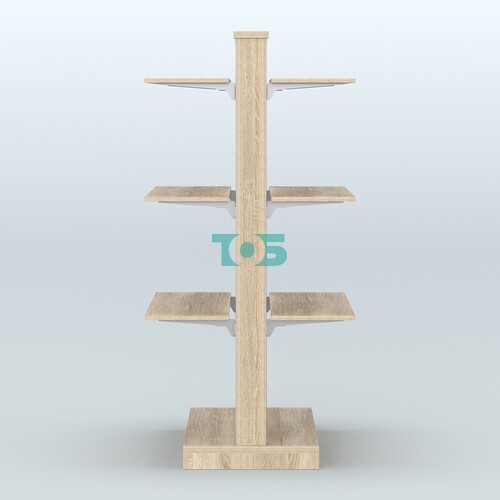 Островная система с перфорацией и двусторонними полками из ДСП №20