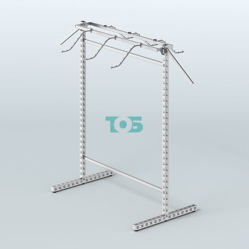 Система ЭЛЕГАНТ островная без задней стенки с Т-образной стойкой №6