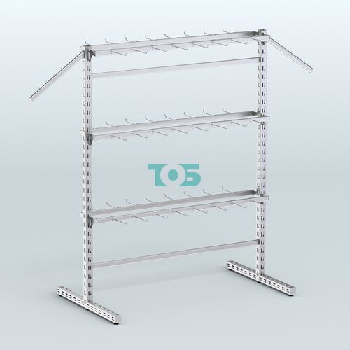 Система ЭЛЕГАНТ островная без задней стенки с горизонтальными стяжками №7а