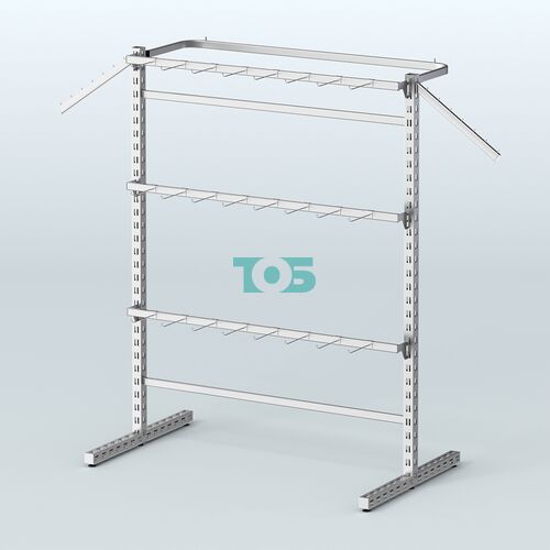 Система ЭЛЕГАНТ островная без задней стенки для магазина №7б