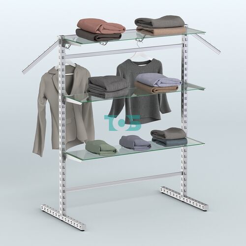 Система ЭЛЕГАНТ островная без задней стенки на колёсиках №15а