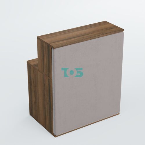 Ресепшен БАРХАТ СЕРЫЙ ПЕРЛАМУТР №1 (ровная поверхность)