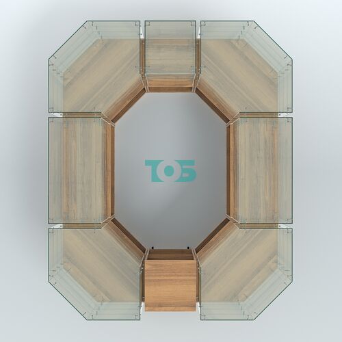 Павильон ИСТРА в центр зала №2 (открытый) (4, 94 кв.м)