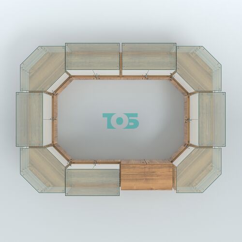 Павильон ИСТРА в центр зала №3а (закрытый) (8, 26 кв.м)