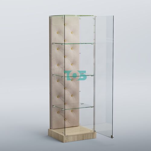 Низкая стеклянная витрина КАПИТОНЕ №1-ХП