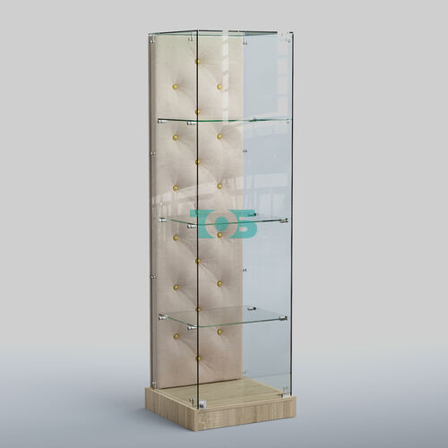 Низкая стеклянная витрина КАПИТОНЕ №1-ХП