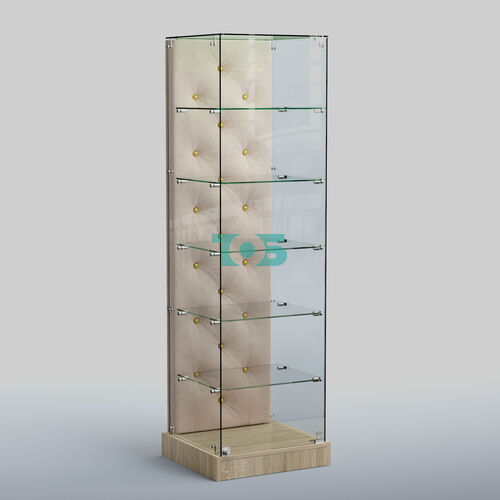 Низкая стеклянная витрина КАПИТОНЕ №501-ХП