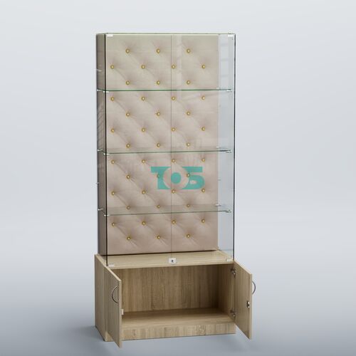 Высокая стеклянная витрина КАПИТОНЕ №5