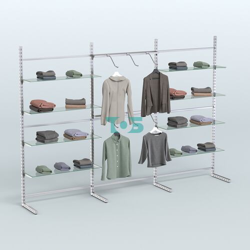 Системы ЭЛЕГАНТ пристенные без ДСП с L-образными стойками №10 (3600мм)