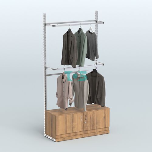 Система ЭЛЕГАНТ №2 без ДСП с тумбой T21 (1200 мм)