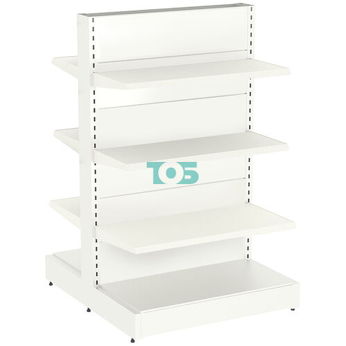 Стеллаж металлический островной №5-ОСТ-1.6-1