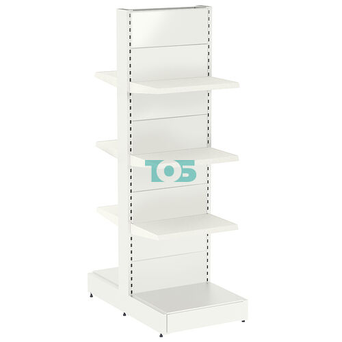 Стеллаж металлический островной средний №7-ОСТ-2.1-0.6