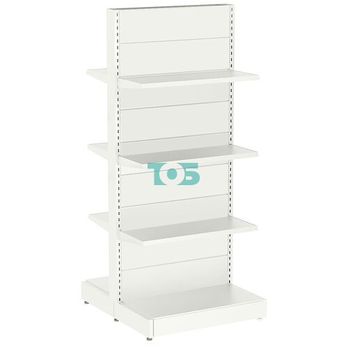 Стеллаж металлический островной высокий №12-ОСТ-2.4-1