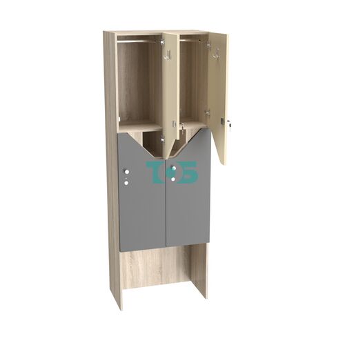 Шкаф для раздевалок СТАНДАРТ-Элегия №3-2А