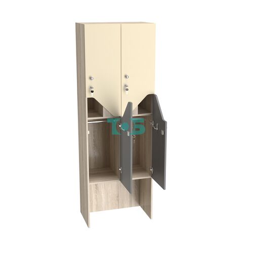 Шкаф для раздевалок СТАНДАРТ-Элегия №3-2А